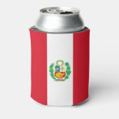 ペルー国旗 缶クーラー (缶裏面)