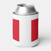 ペルー国旗 缶クーラー (缶正面)