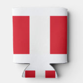 ペルー国旗 缶クーラー (裏面)