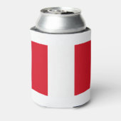 ペルー国旗 缶クーラー (缶裏面)