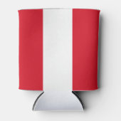 ペルー国旗 缶クーラー (正面)