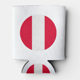 ペルー国旗 缶クーラー