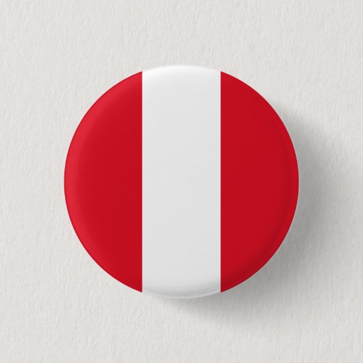 ペルー国旗 缶バッジ (正面)