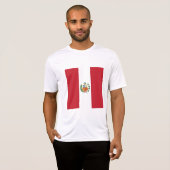 ペルー国旗 Tシャツ (正面フル)