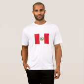 ペルー国旗 Tシャツ (正面フル)