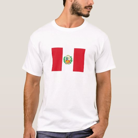 ペルー国旗 Tシャツ (正面)