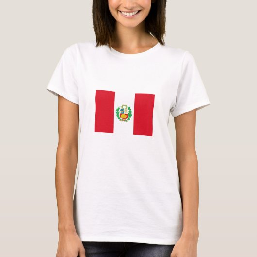 ペルー国旗 Tシャツ (正面)