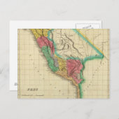 ペルー地図 ポストカード (正面/裏面)