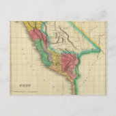 ペルー地図 ポストカード (正面)