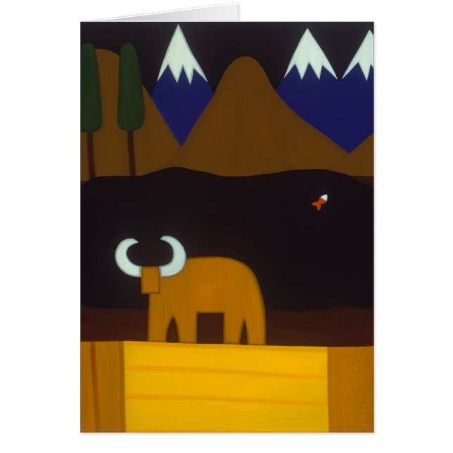 ペルー山の月そしてBull (正面)