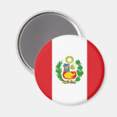 ペルー州旗マグネット マグネット (正面/裏面)