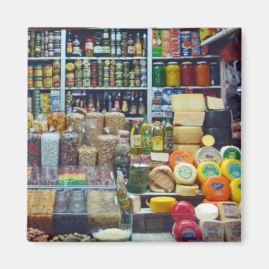 ペルー市場の多様性 マグネット (正面)