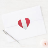 ペルー愛フラグプライドハートシール ハートシール (封筒)