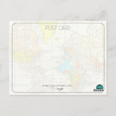 ペルー旅行はがき – The Art of Andean Weaving ポストカード (裏面)