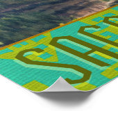 ペルー旅行ポスター – インカン聖谷 ポスター (角)