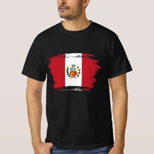 ペルー旗 Tシャツ (正面)