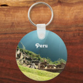 ペルー景観 キーホルダー (正面)
