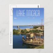 ペルー湖 ポストカード (正面/裏面)