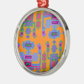 ペルー王 メタルオーナメント (左)