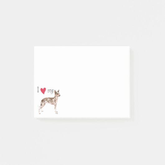 ペルー産のインカ・ランが大好き ポストイット (正面)