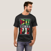ペルー誇りを持ったガイアナ・ミックスペルーとガイアナ・ヘリタ Tシャツ (正面フル)