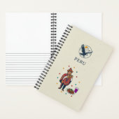 ペルー遺産 & アンデイ諸国旅行 フォトアーカイブ ノートブック (内側)