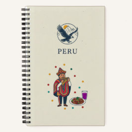ペルー遺産 & アンデイ諸国旅行 フォトアーカイブ ノートブック