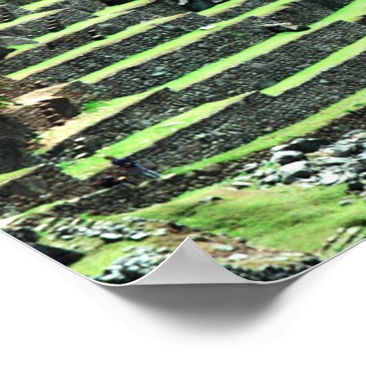 ペルー遺跡 ポスター (角)