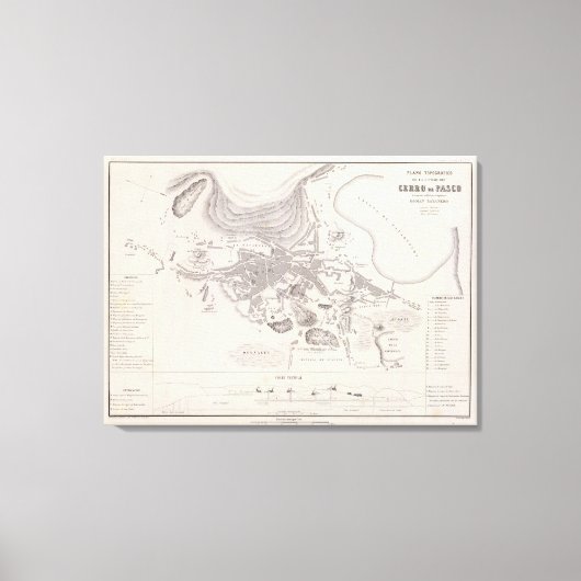 ペルー11 キャンバスプリント (正面)