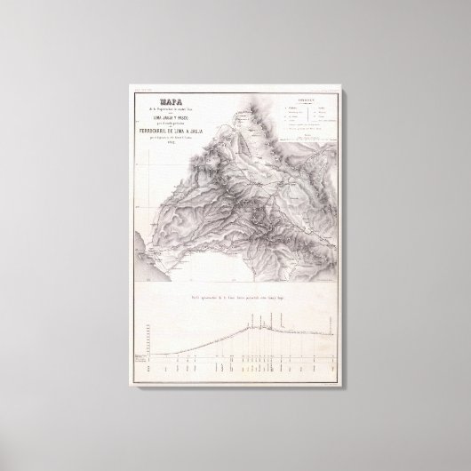 ペルー11 キャンバスプリント (正面)