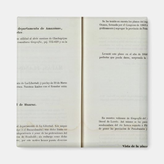 ペルー15 マグネット (正面)