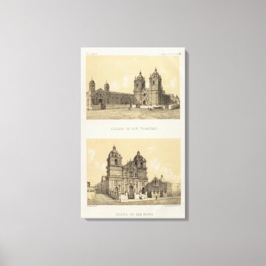 ペルー16 キャンバスプリント (正面)