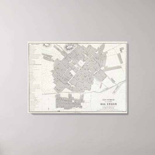 ペルー17 キャンバスプリント (正面)