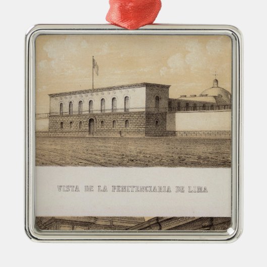ペルー18 メタルオーナメント (正面)
