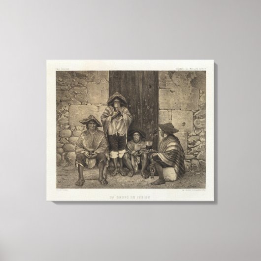 ペルー23 キャンバスプリント (正面)