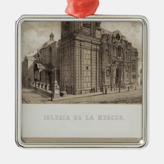 ペルー23 メタルオーナメント (正面)