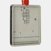 ペルー5 メタルオーナメント (右)