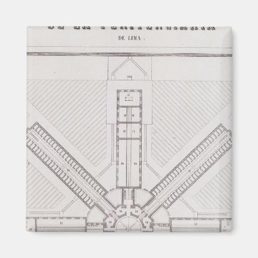 ペルー8 マグネット (正面)