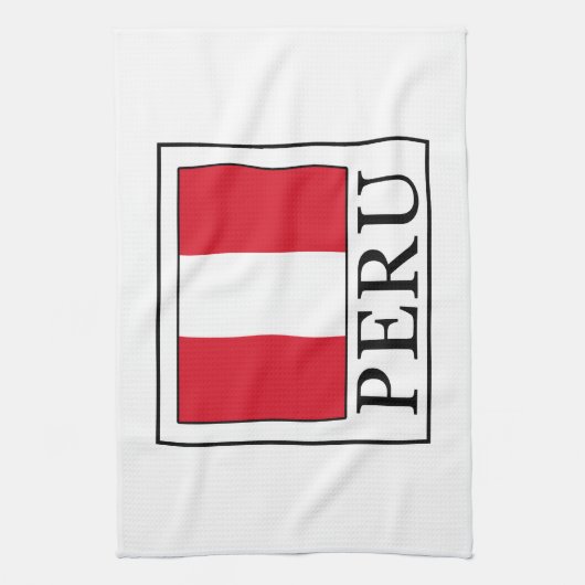 ペルー キッチンタオル (縦)