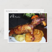 ペルー クイ ポストカード (正面/裏面)