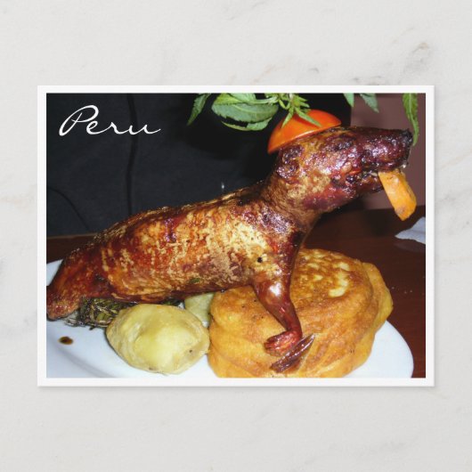 ペルー クイ ポストカード (正面)