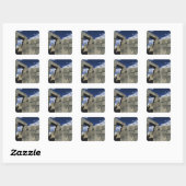 ペルー クスコ サクサイワマン要塞 良い例 スクエアシール (シート)