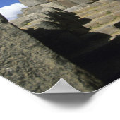 ペルー、クスコ、サササヤマン要塞、良い例 ポスター (角)