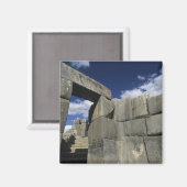 ペルー、クスコ、サササヤマン要塞、良い例 マグネット (正面/裏面)