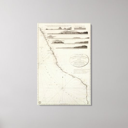 ペルー，コートー キャンバスプリント (正面)