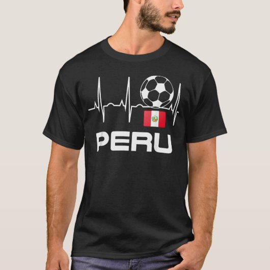 ペルー サッカージャージ 2018 Tシャツ (正面)