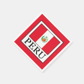 ペルー スタンダードカクテルナプキン (角)