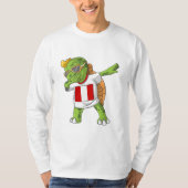 ペルー ダビング カメ Tシャツ (正面)