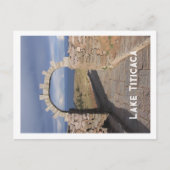 ペルー・チチカカ湖のお土産 ポストカード (正面)