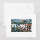 ペルー チャチャポヤス 旅行 はがき (正面/裏面)